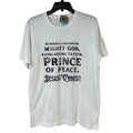 New Hand Printed Mens 3XL Wonderful Counselor Mighty God Jesus Christ Tee Shirt
